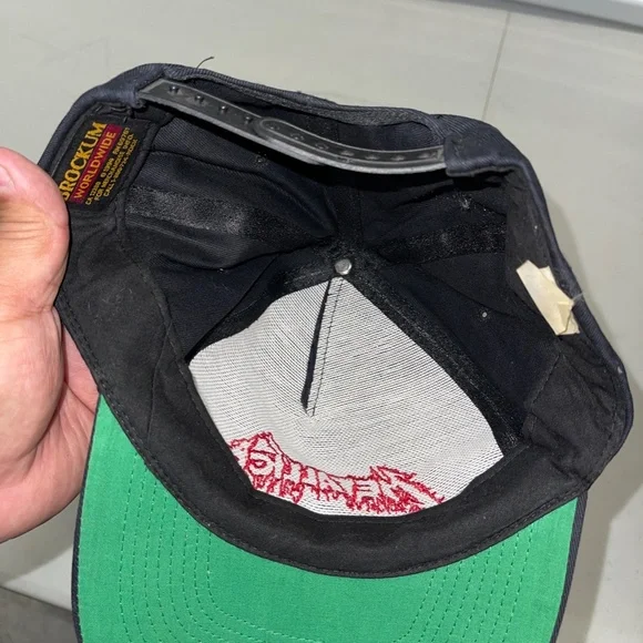 1994 Brockum SnapBack Hat Metallica black used
